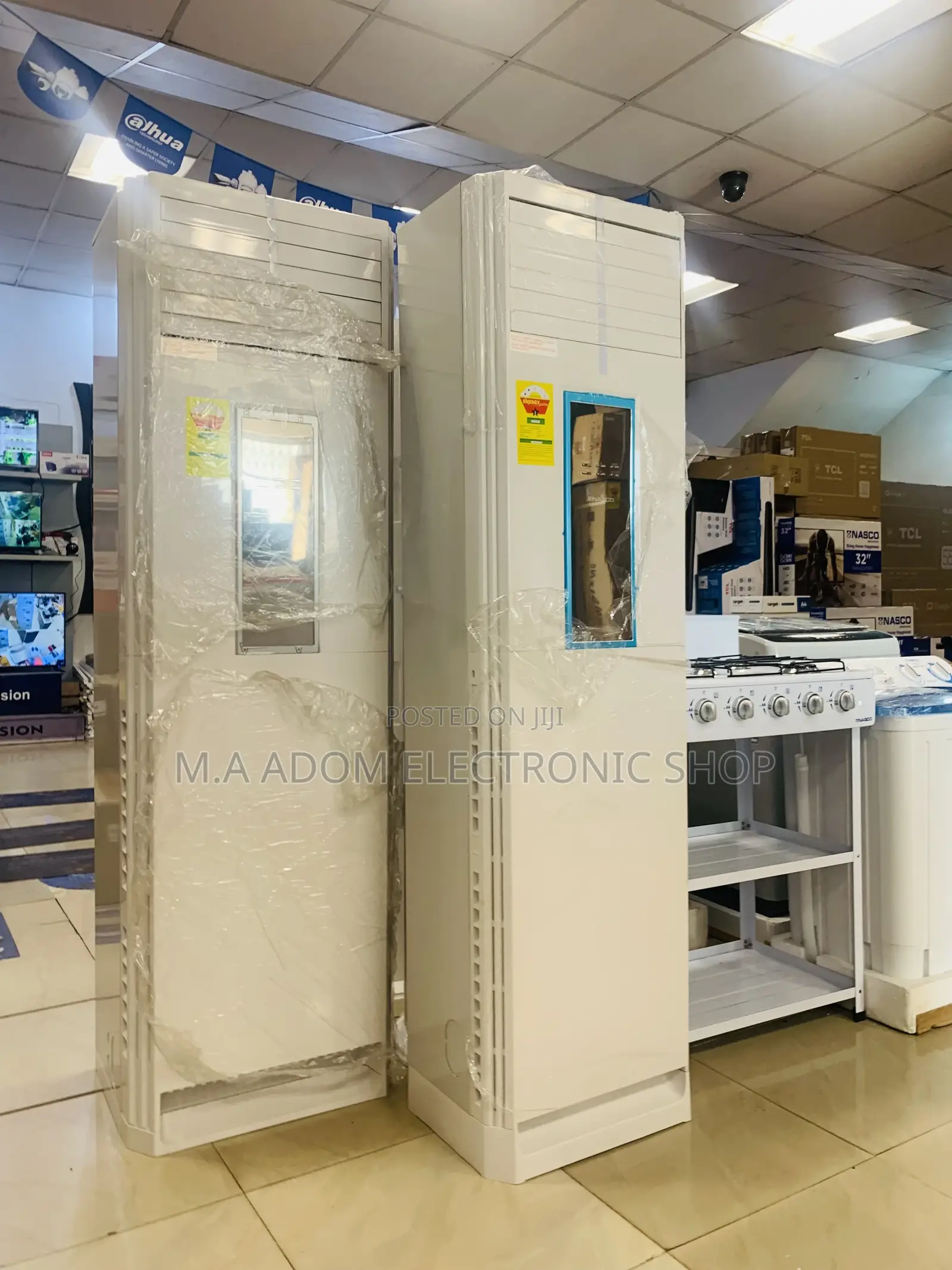 White Colour Nasco 5.0 Hp R410gas Standing AC