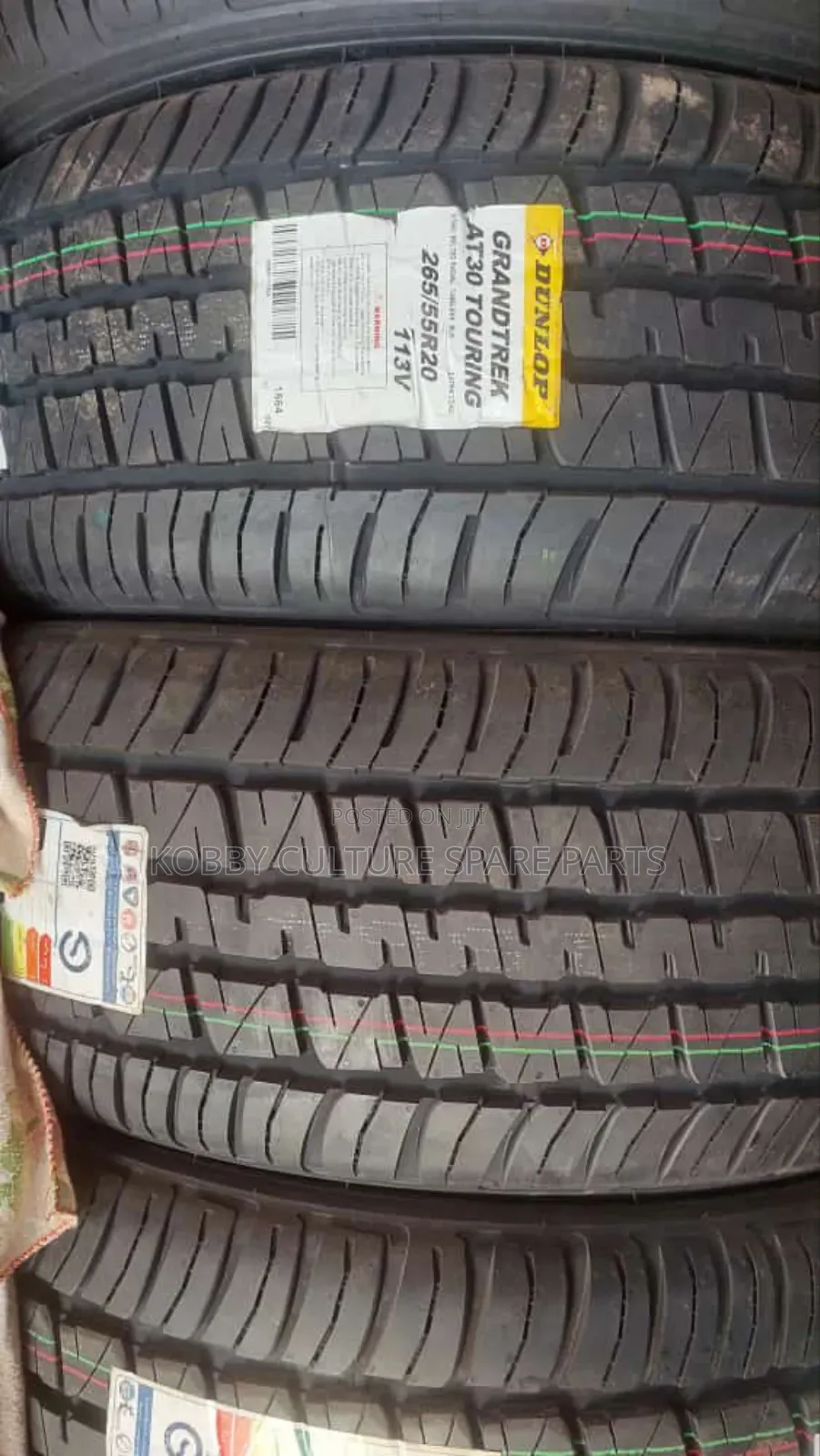 Original Dunlop 265/55 R20 Tyres Available