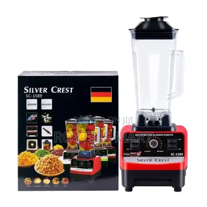 2 in 1 Silver Crest Blender