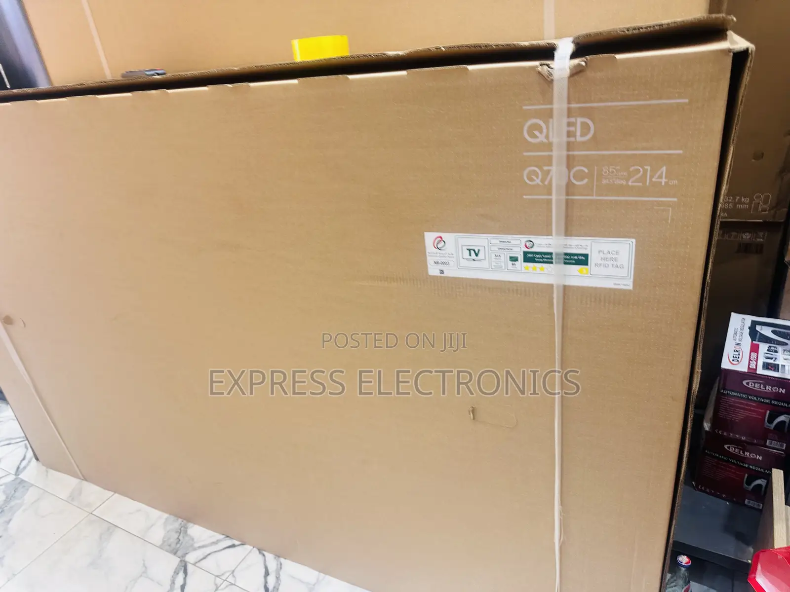 Ultra Thin Qled Smart Samsung 85”Q70c.