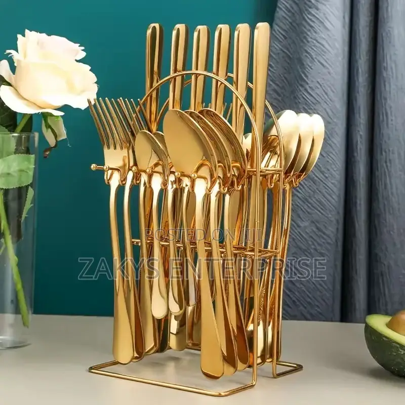 Stainless Steel Cutlery Set 24pcs