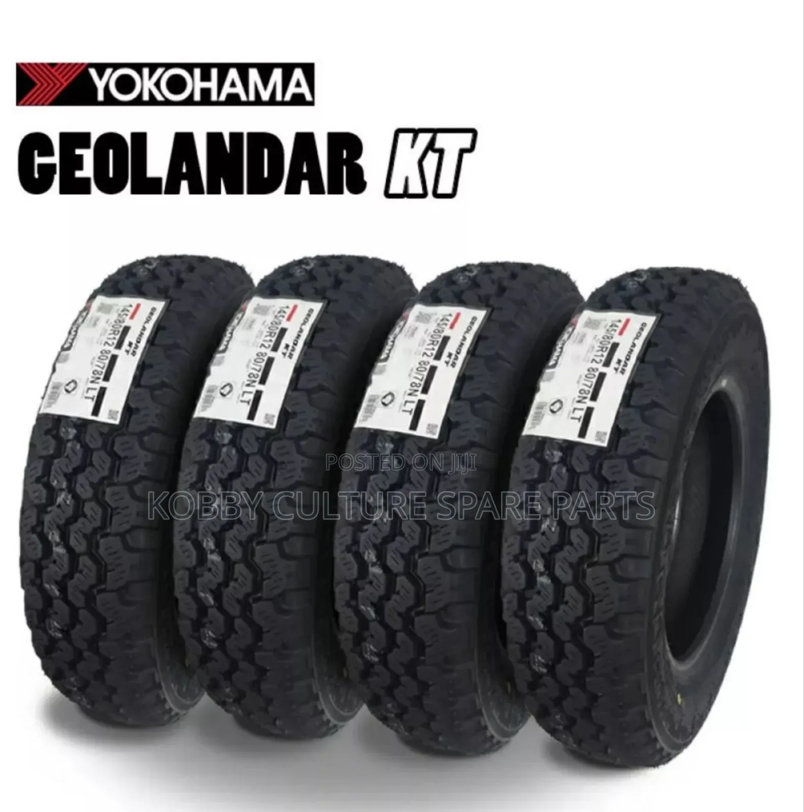Original Yokohama 145/80r12 Tyres Available