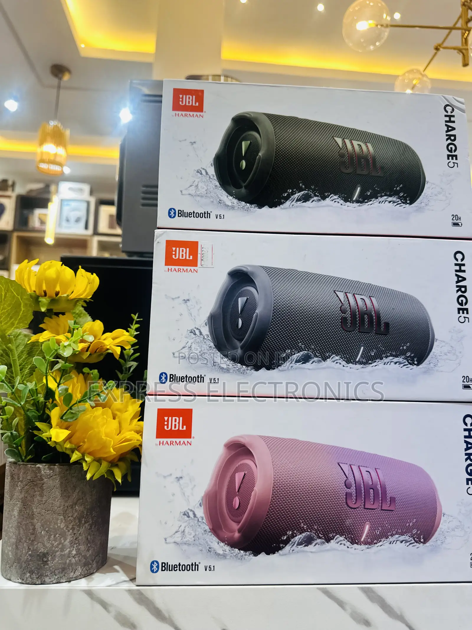 Play and Charge Bluetooth Speaker Charge 5