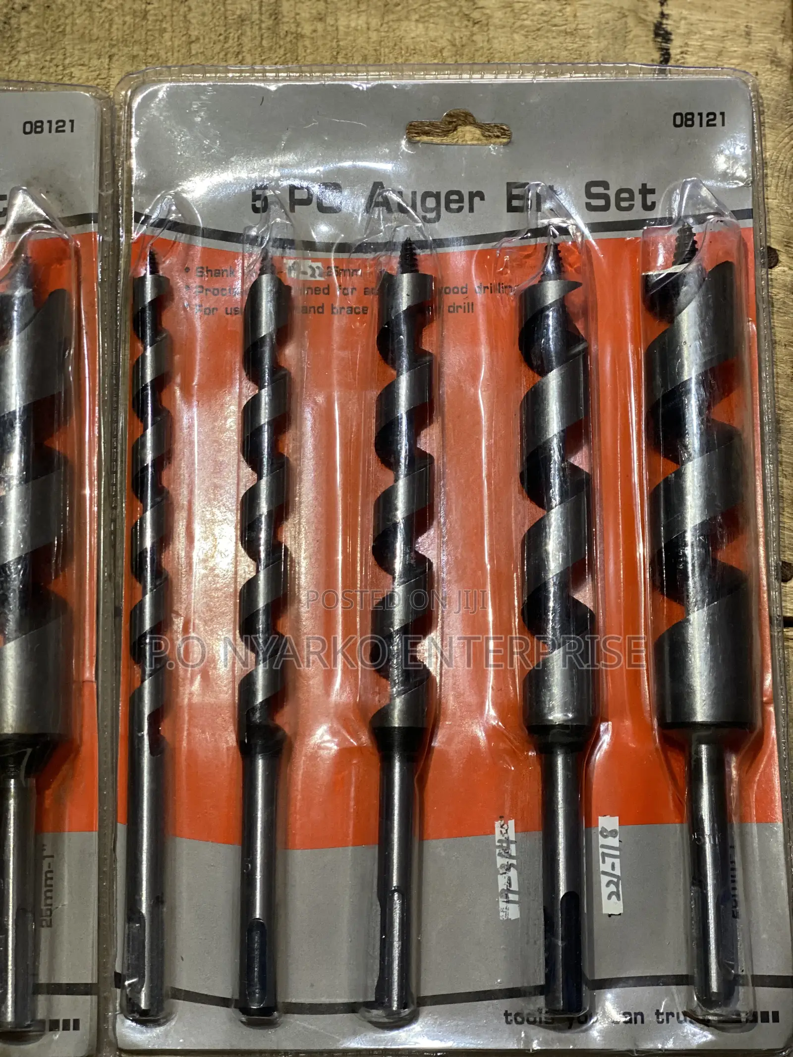 Auger Bit Set