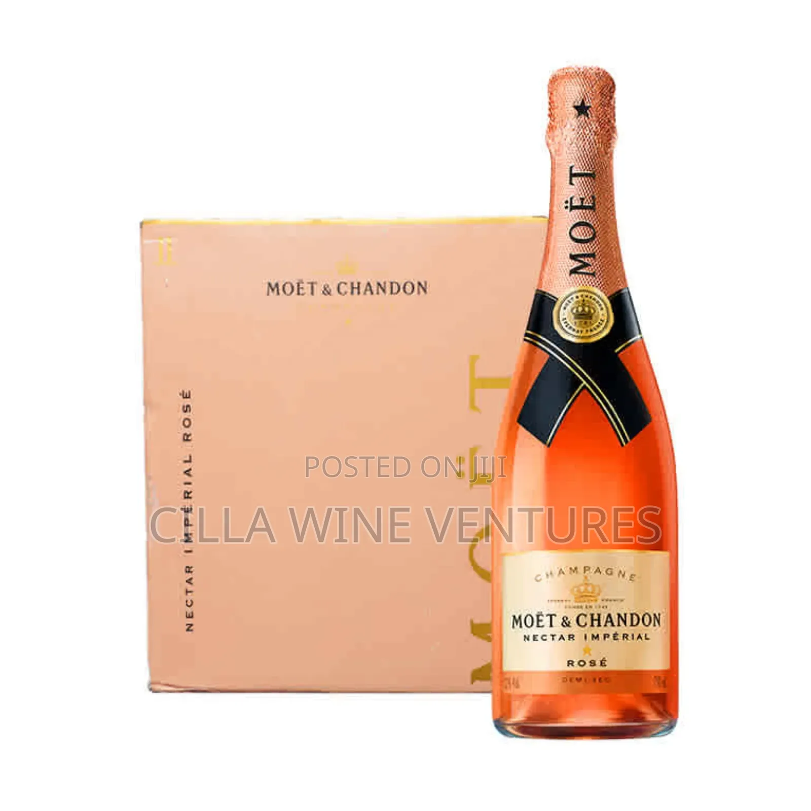 Moet Nectar Rose Imperial 75cl Champagne