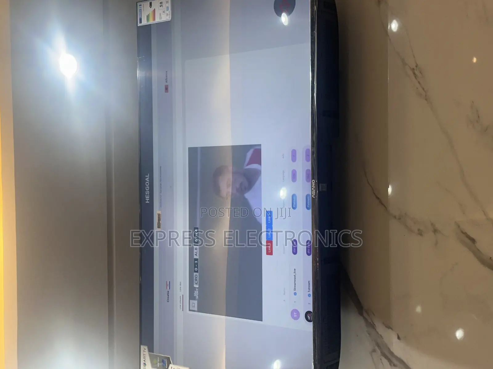 Smart Asano Slim Gloss FHD 43”Television 