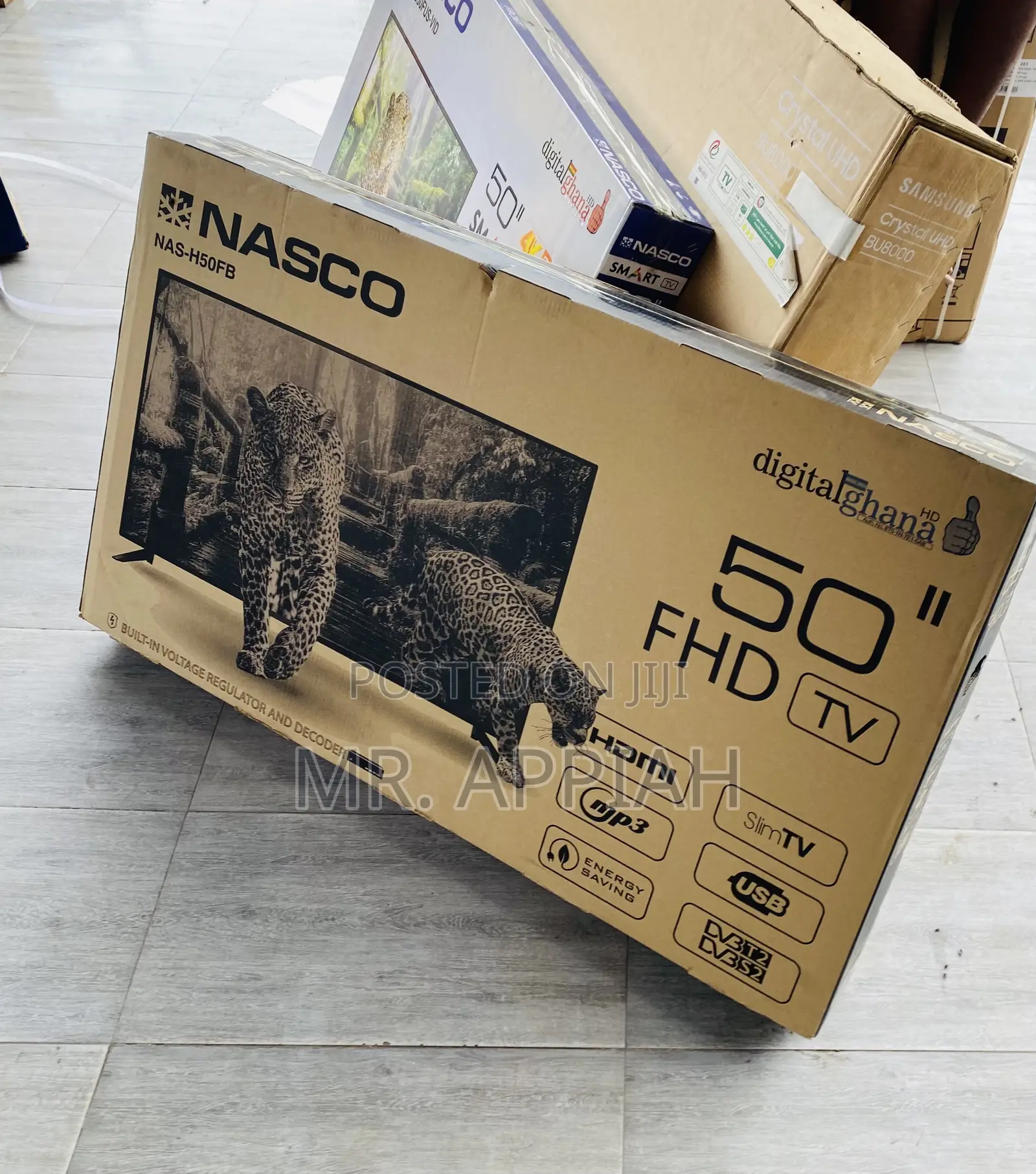 Well Design Nasco 50 Inch Digital Satellite Television.