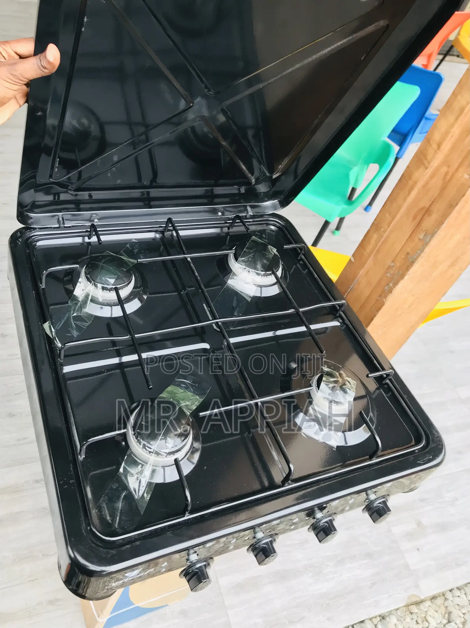 Fresh in Box Volcano 4 Burner Table Top Cooker(Black).