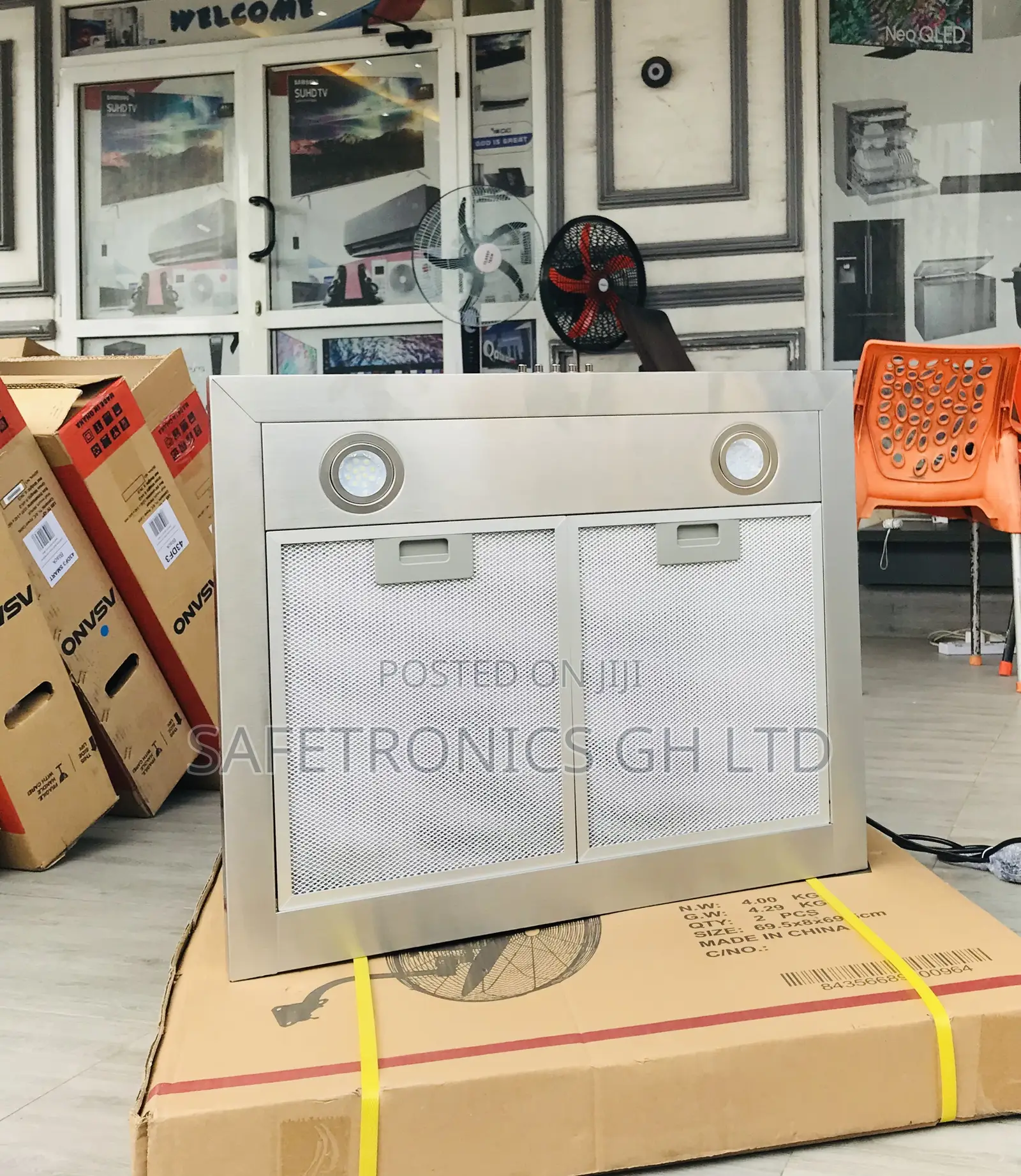 Adjustable Range Hood Midea Gray 60M21 