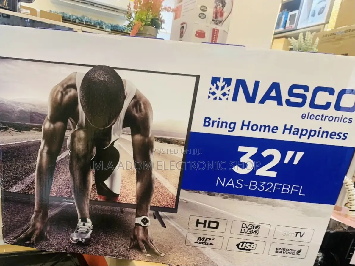 Authentic Nasco 32 Inch Digital Satellite Television.
