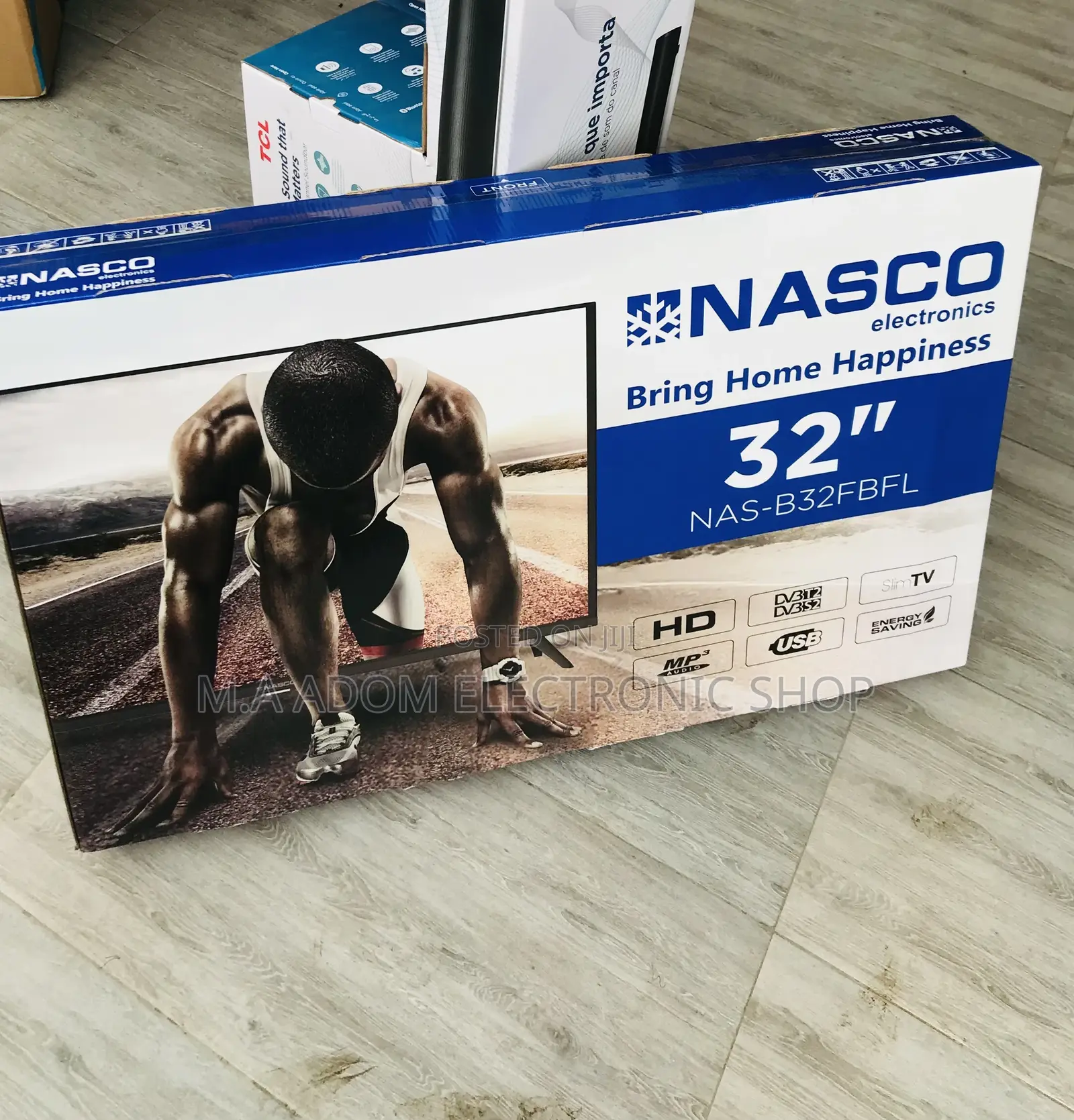 Shop Nasco 32 Inch Digital Satellite Led Television.