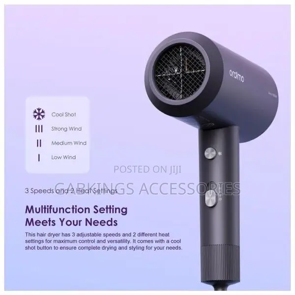 Oraimo Smart Hair Dryer 1800W Negative Ion Hair Dryer
