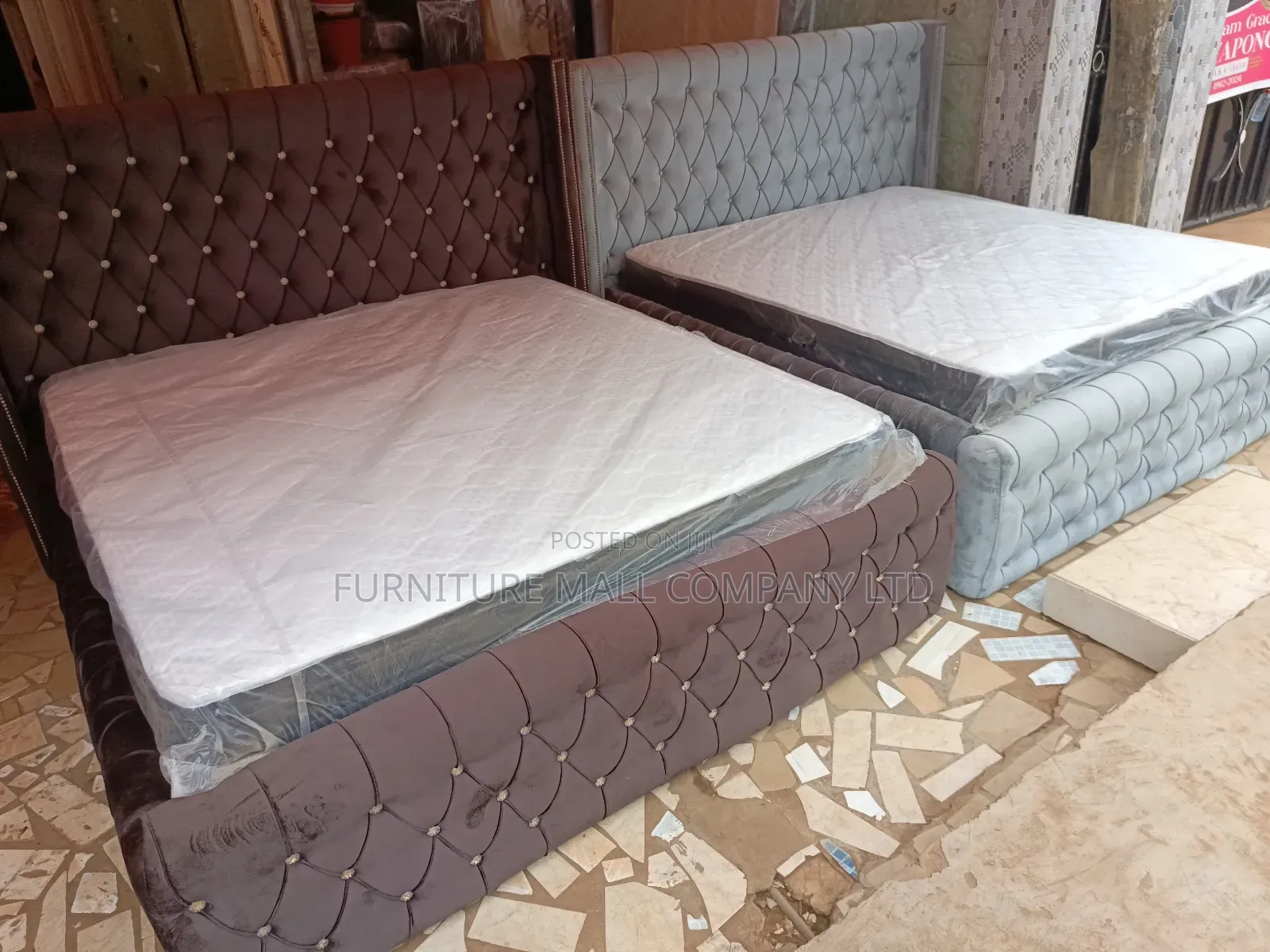 Executive Bed With Mattress . Queen/King. Free Delivery
