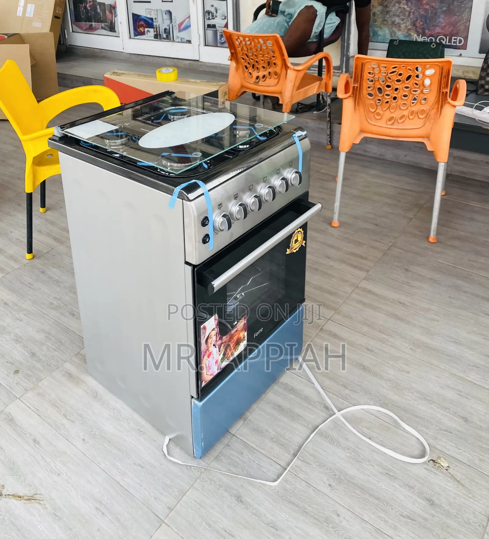 Adorable Ferre 50x60 Newlight 4 Gas Burner With Oven.