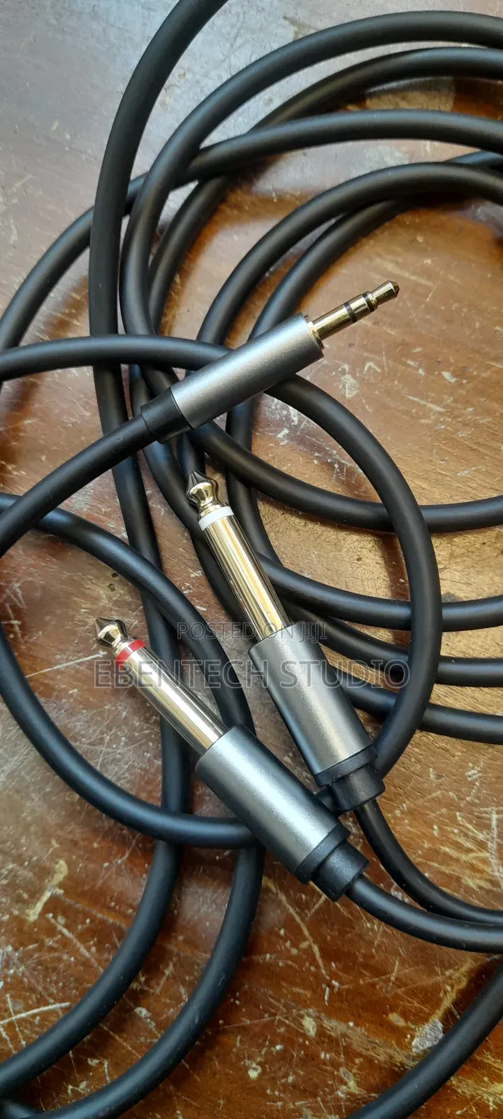 Steteo 6.5mm Jack to Mini Jack 3.5mm Stereo Audio Cable