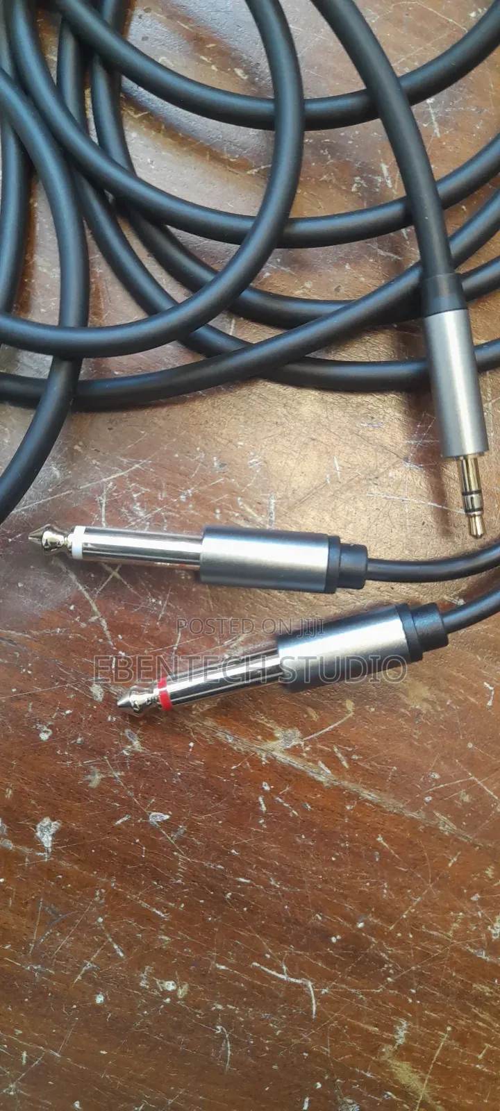 Steteo 6.5mm Jack to Mini Jack 3.5mm Stereo Audio Cable