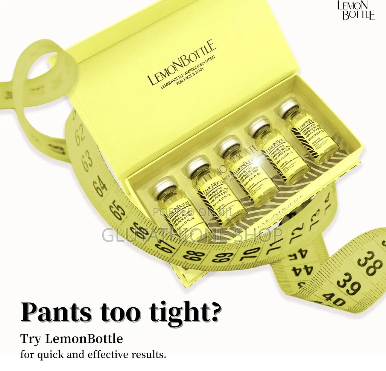 New Package Lemon Bottle Lipolysis Fat Dissolving Injection