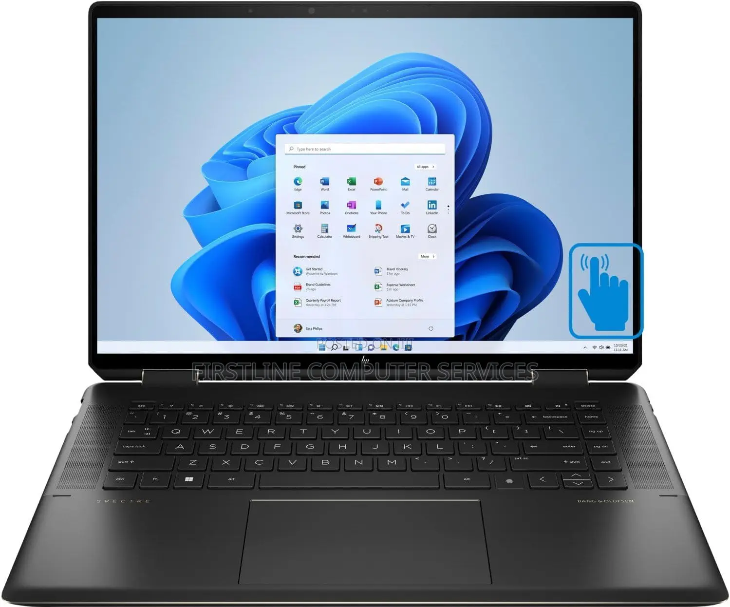 New Laptop HP Spectre X360 16GB Intel Core I7 SSD 512GB