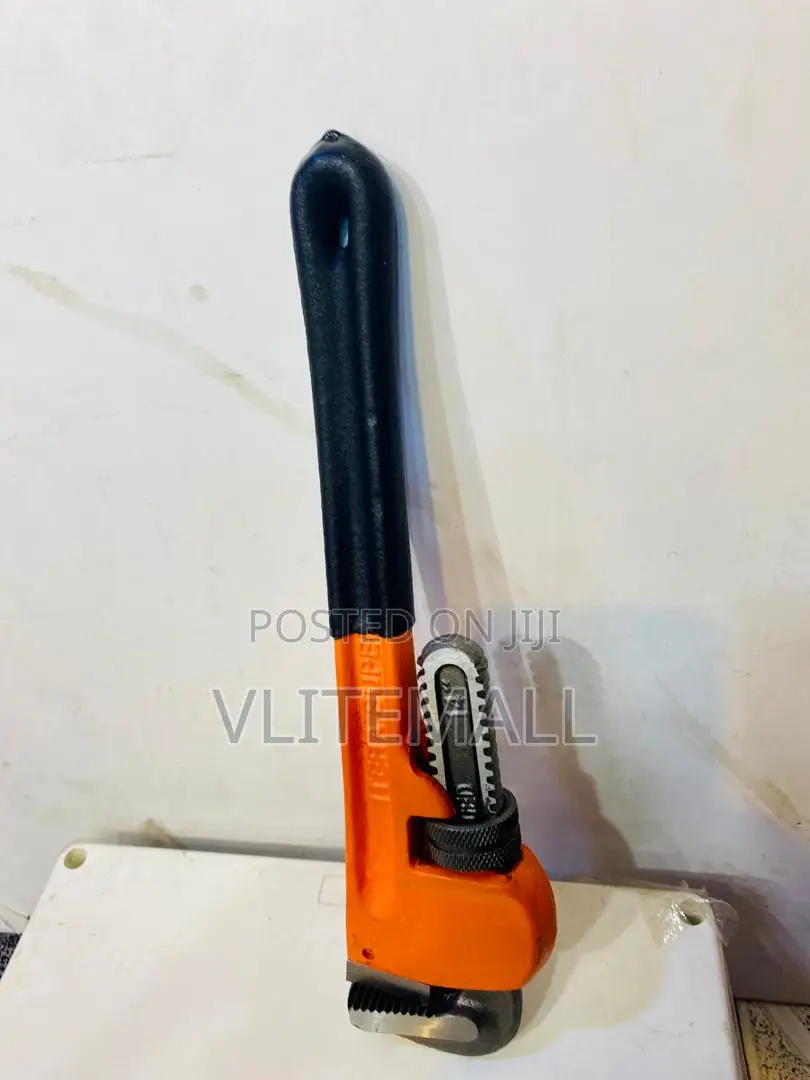 (Itera)Heavy Duty Pipe Wrench Adjustable Spanner