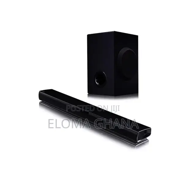 < 2.1 Channel 160W Soundbar With Wireless Subwoofer - New