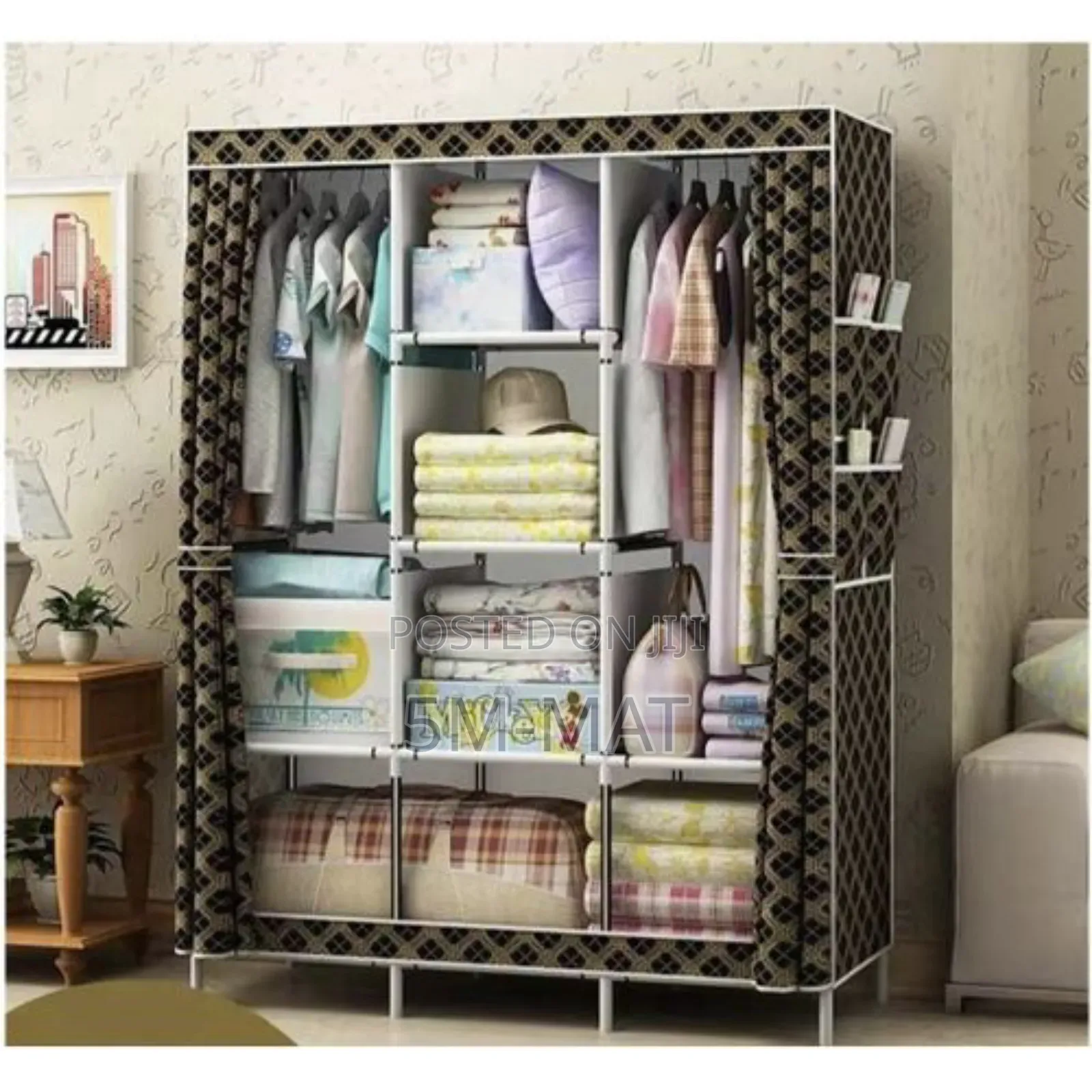 Double Dooe Foldable Wardrobe