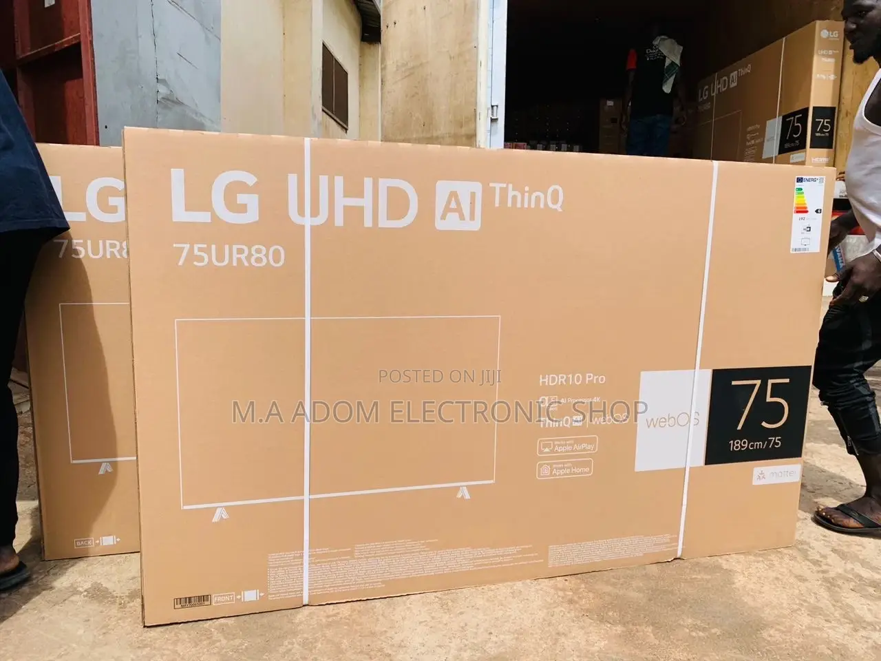 Brand New LG 75ur7800 75 Inch Smart Television.