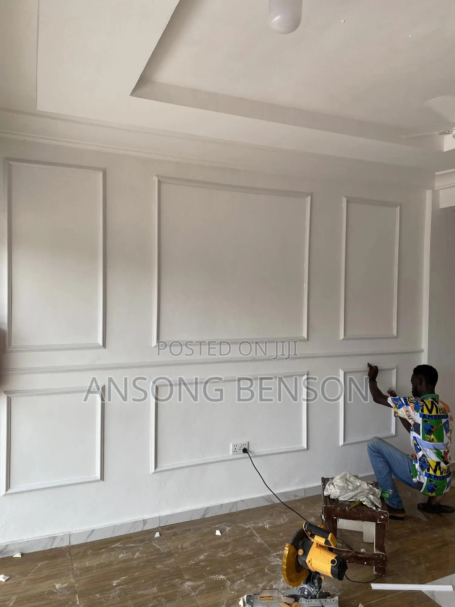 Professional Installer and Trainer of 3d Wall Moulds