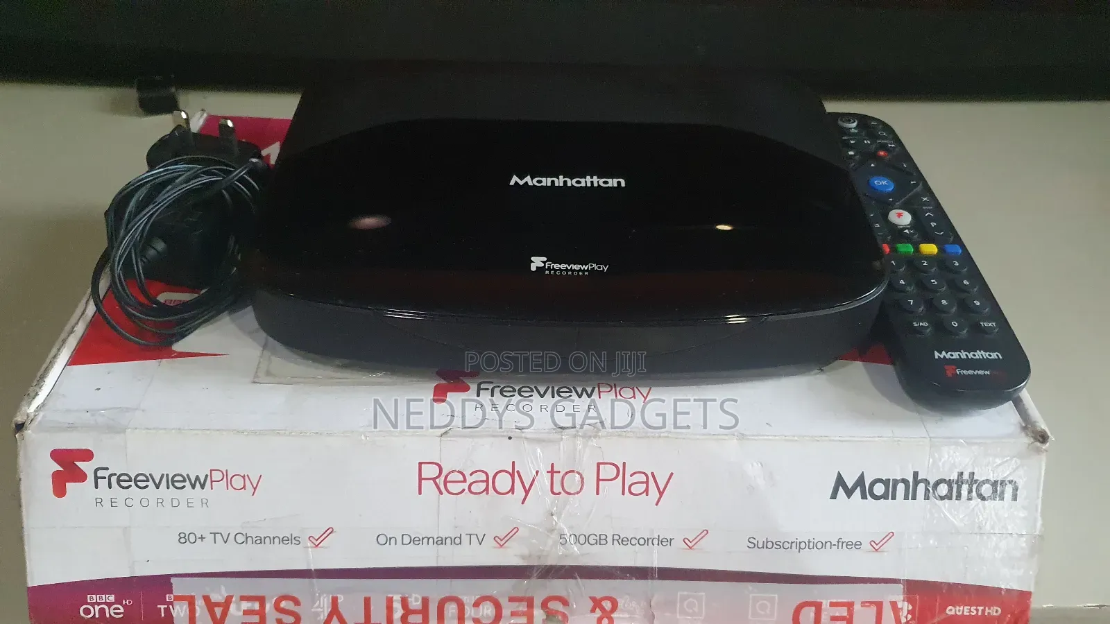 Manhattan T3-R TV Freeview Play Smart Recorder 1TB