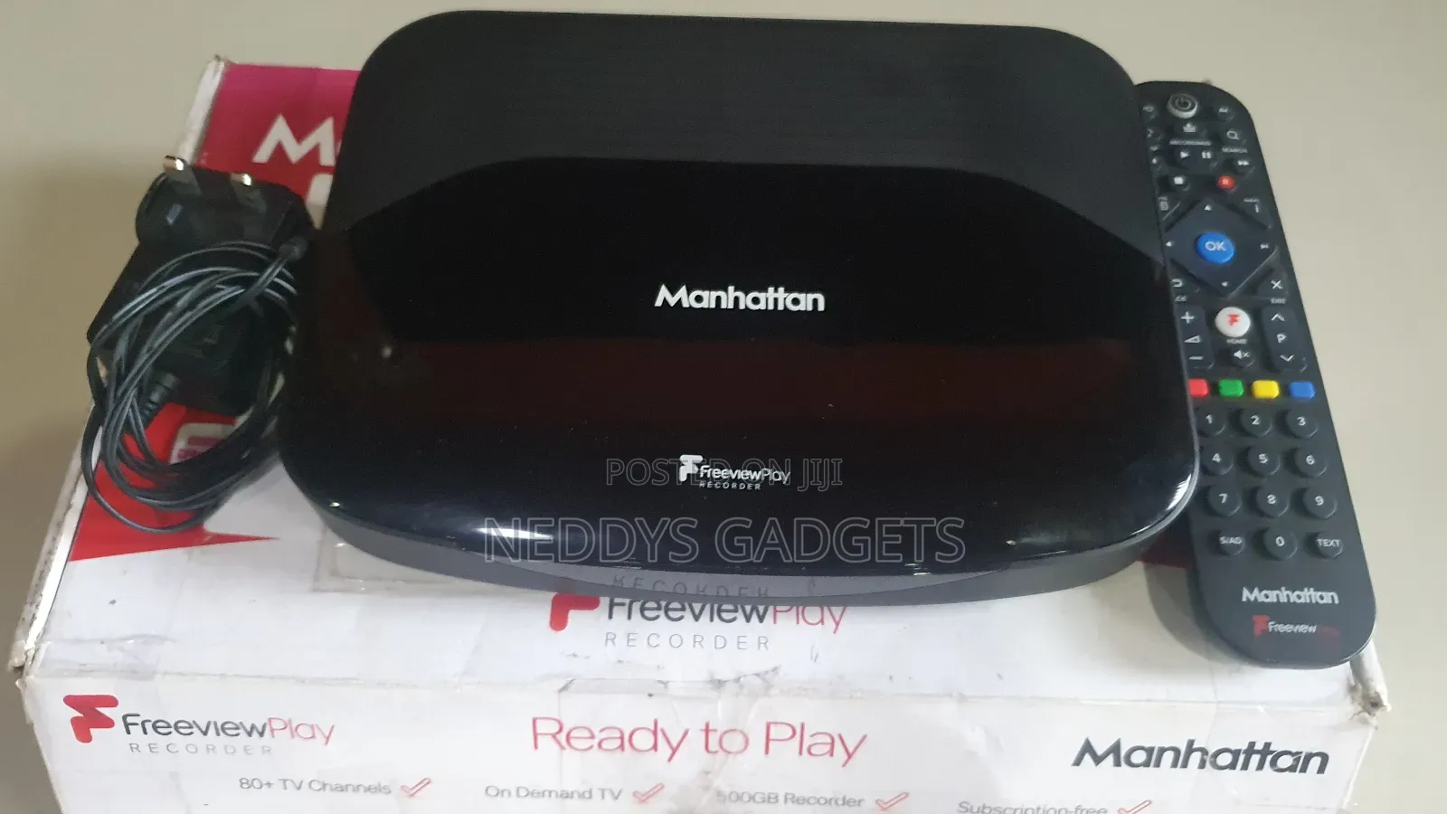 Manhattan T3-R TV Freeview Play Smart Recorder 1TB