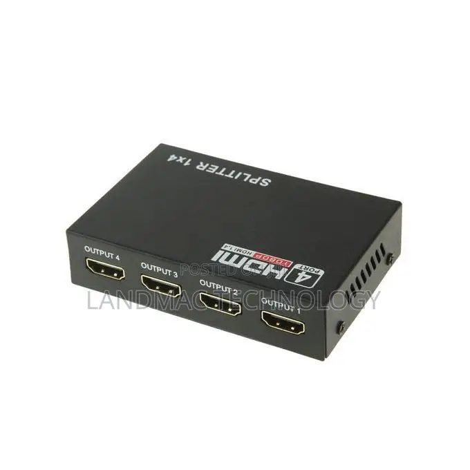 HDMI Splitter 4-Port 1080P, Computer Video High-Definition C