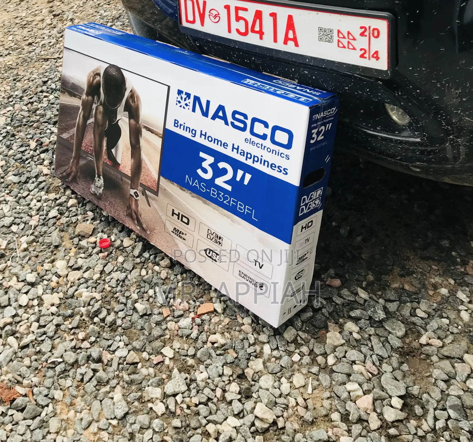 Adorable Nasco 32 Inch Digital Satellite Led Television.