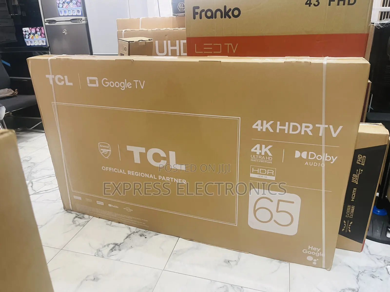 Dynamic Smart Hub 65”P635 Uhd Smart Gloss