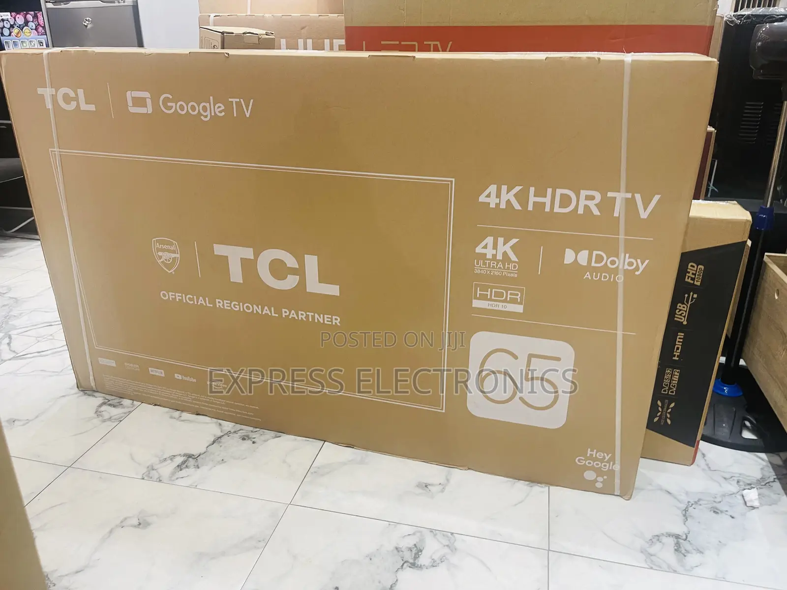 Dynamic Smart Hub 65”P635 Uhd Smart Gloss
