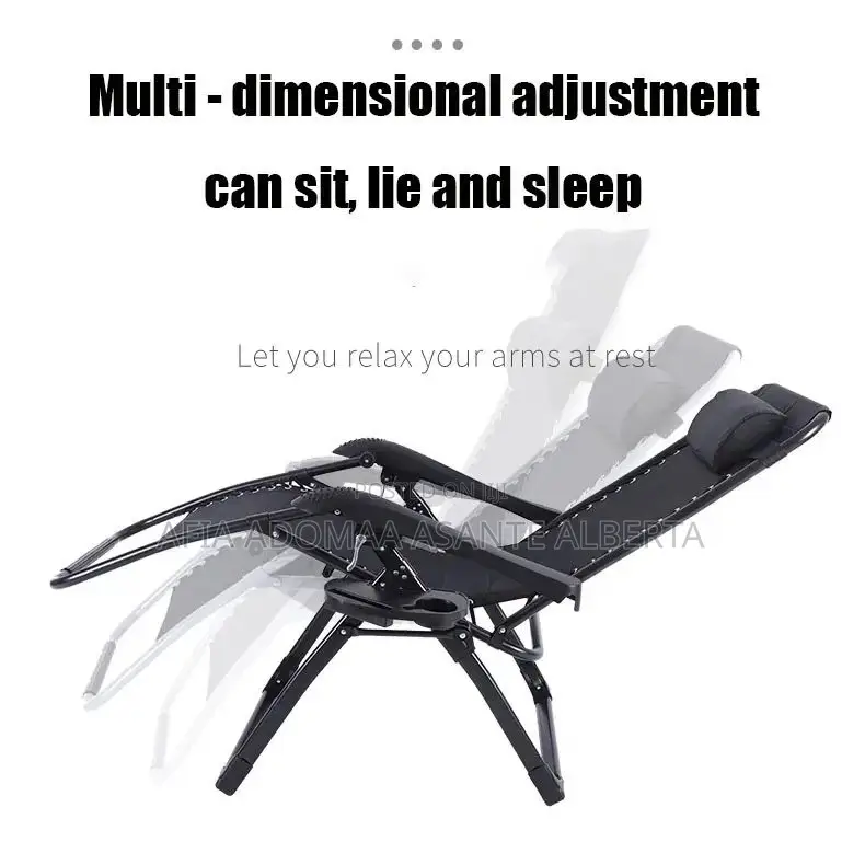 Metal Recliner Patio Chair