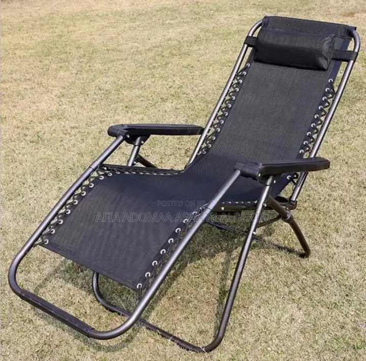 Metal Recliner Patio Chair