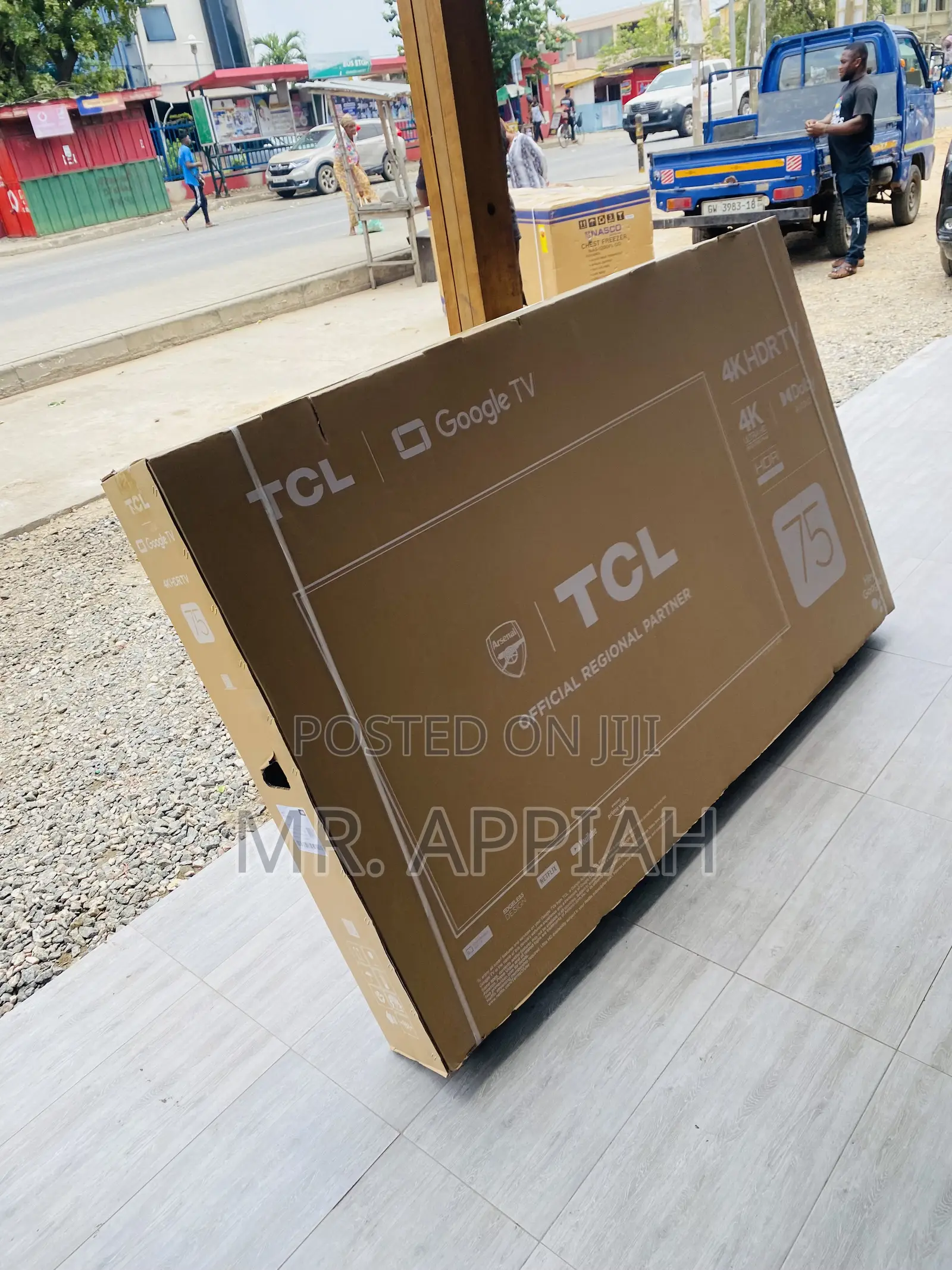 Latest and Affordable TCL 75p635 75” Uhd Google Tv,Black