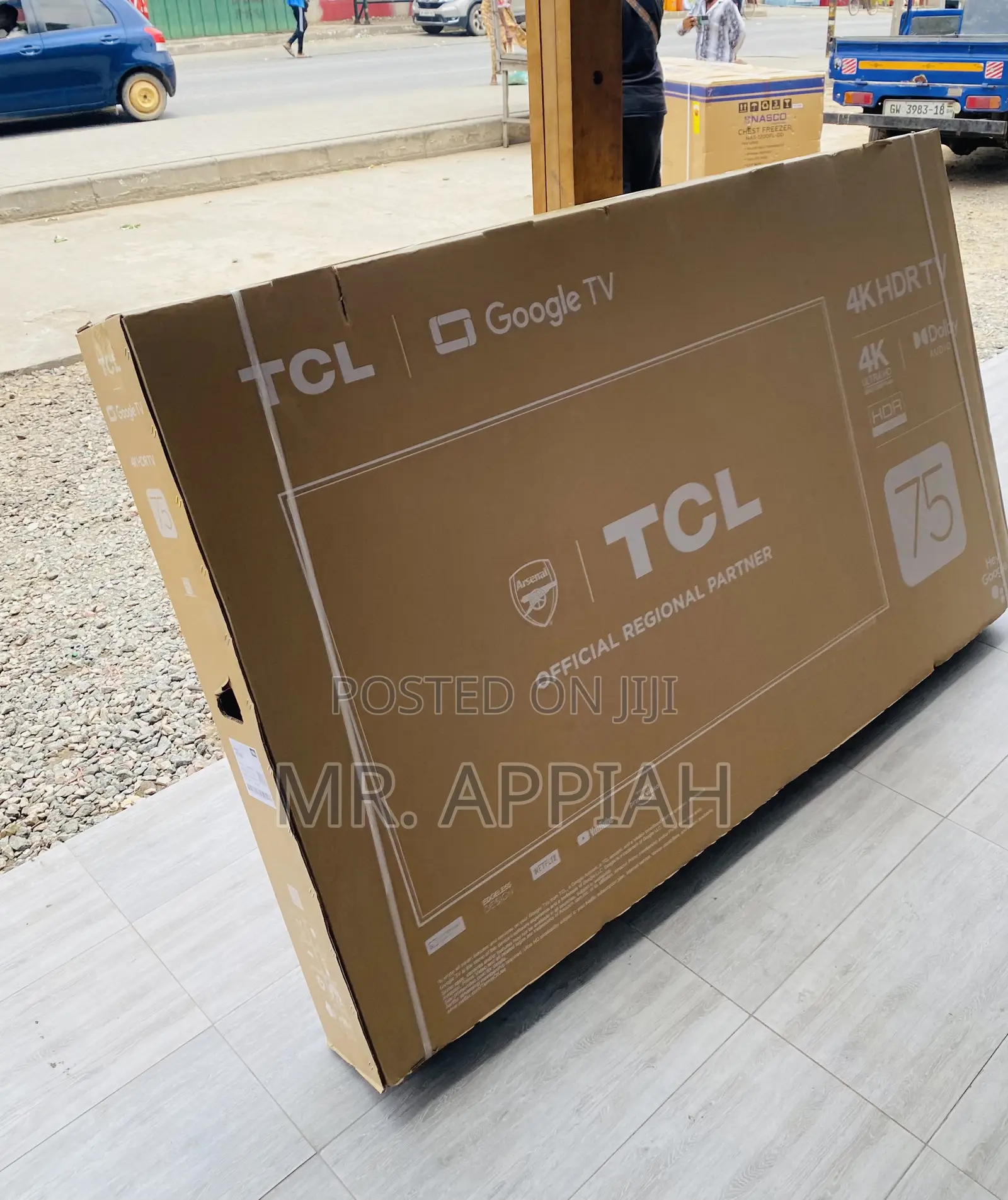 Elegantly Designed TCL 75p635 75” Uhd Smart Android Tv
