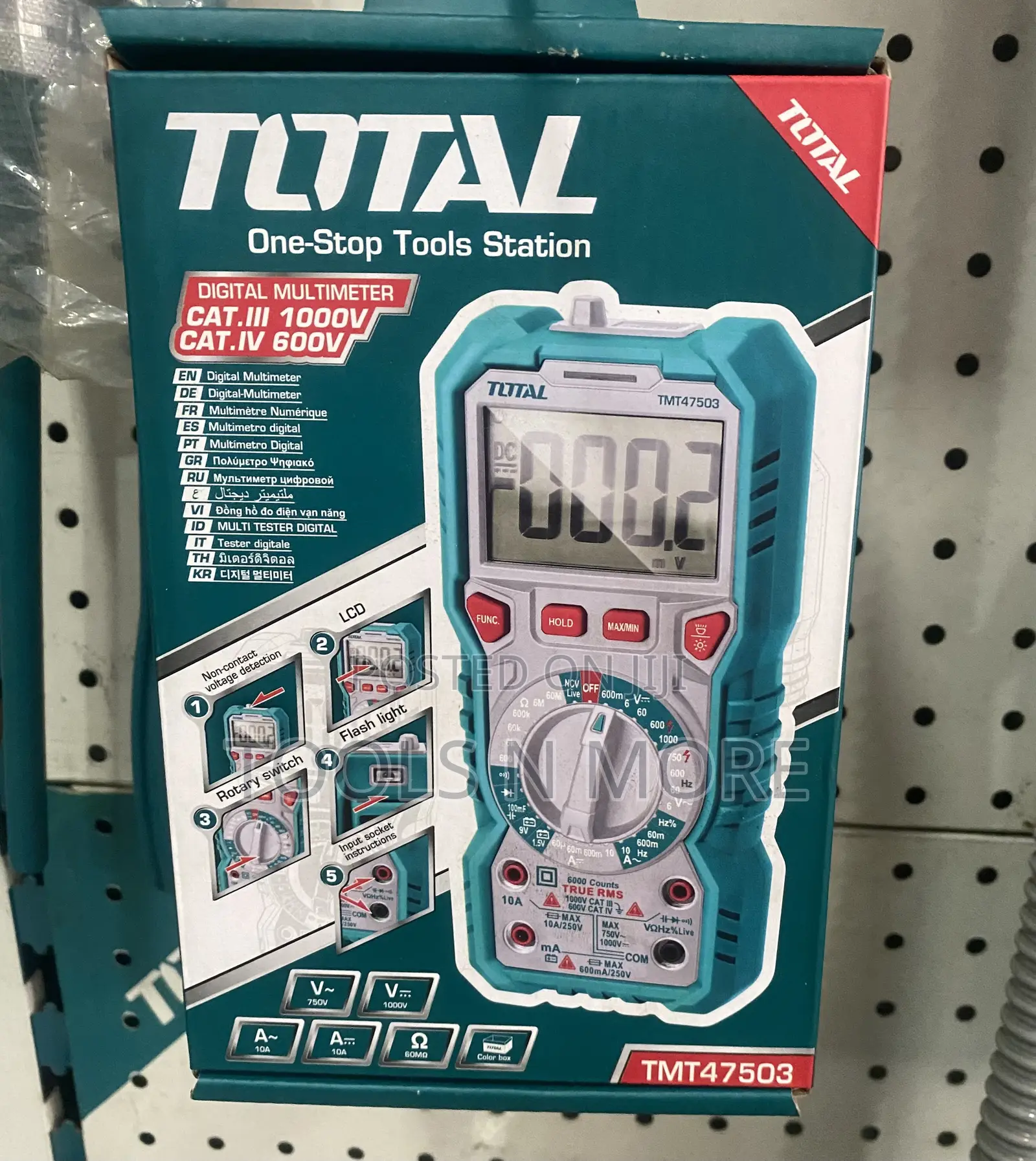TOTAL Digital Multimeter 1000V