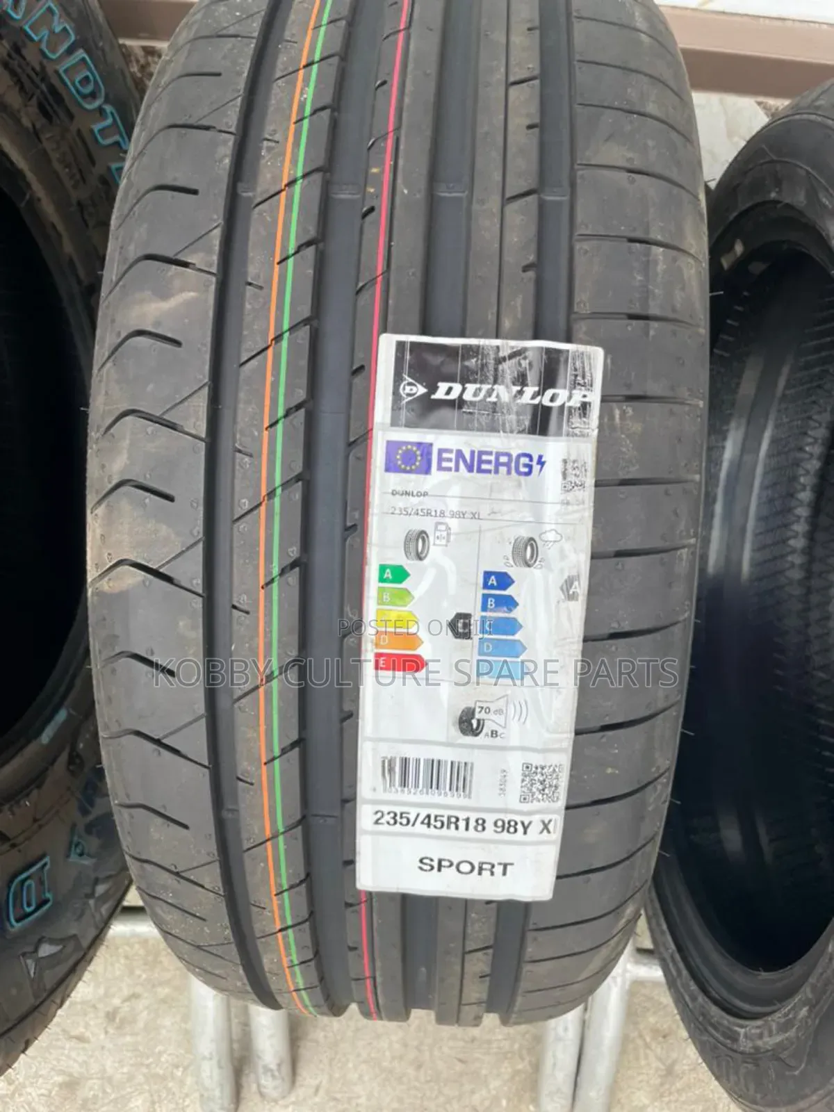 Original Dunlop 235/45r18 Tyres Available
