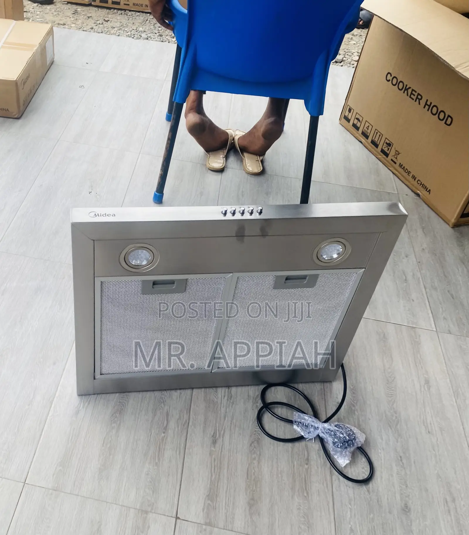 Purchase Durable Midea 60m21(60cm)3 Speed Extract,Gray.