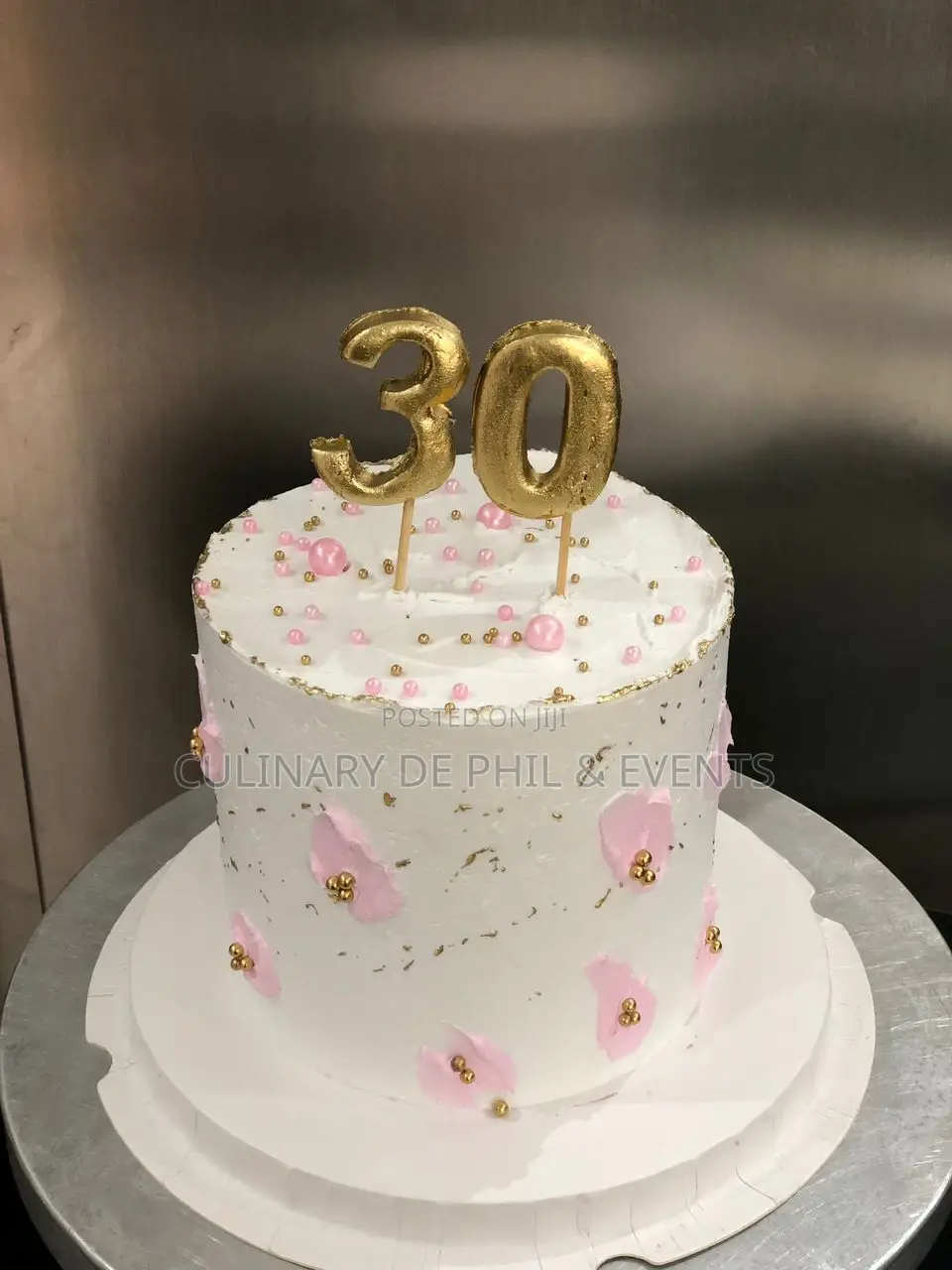 30years Themed Cake
