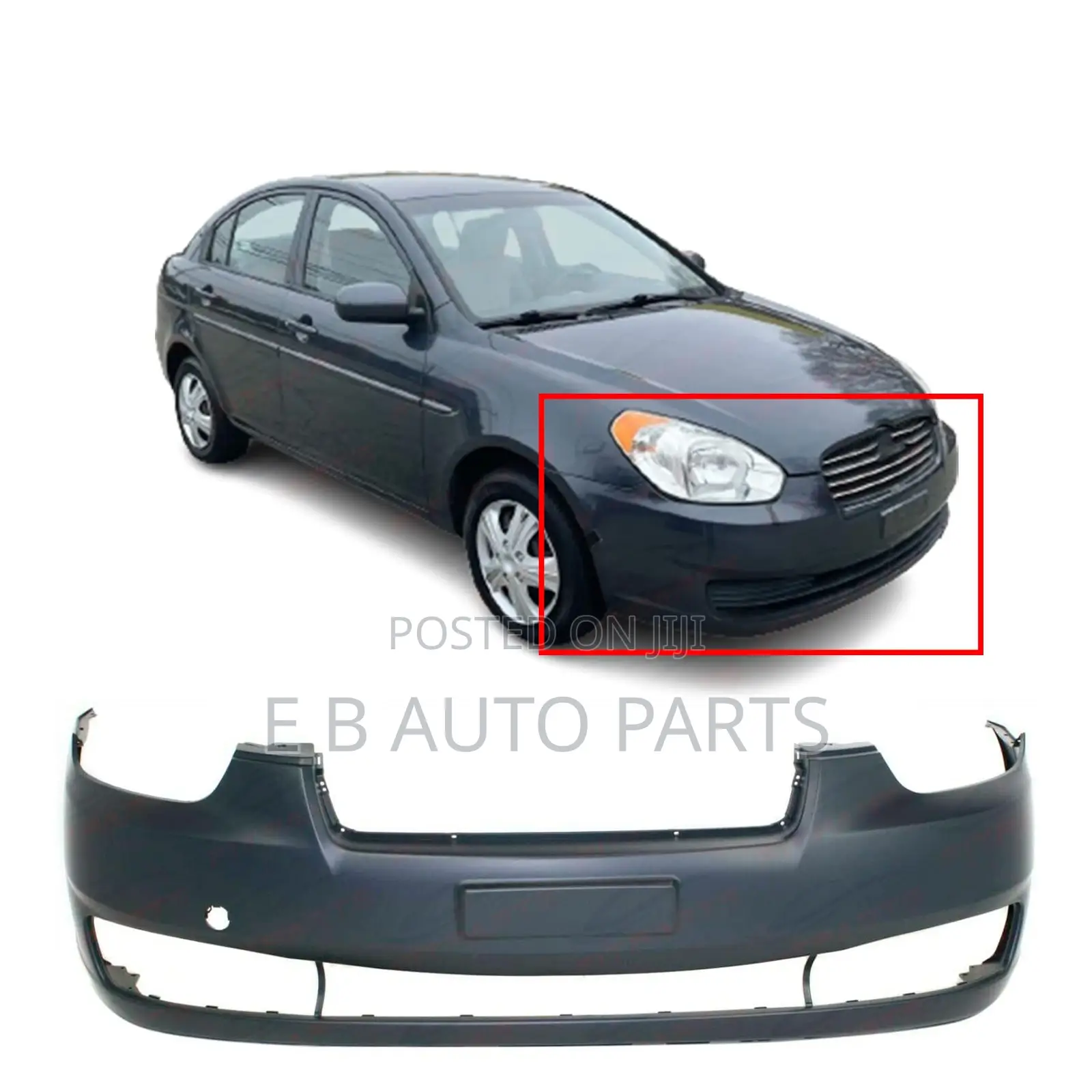 Accent 2007-2010 Front Bumper