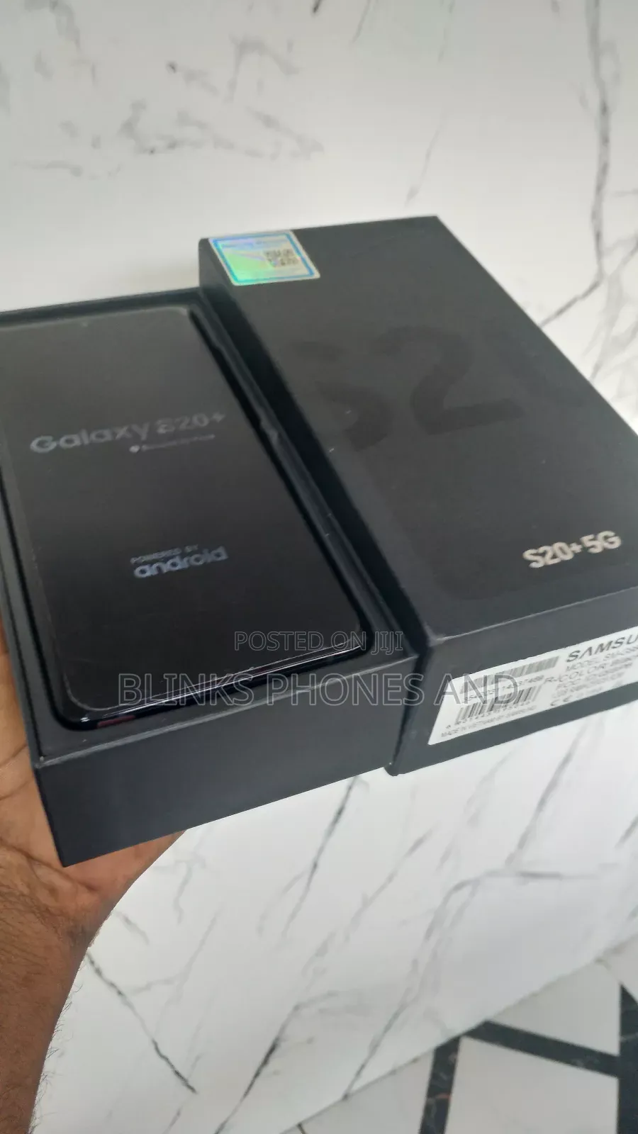 New Samsung Galaxy S20+ 5G 256 GB Black