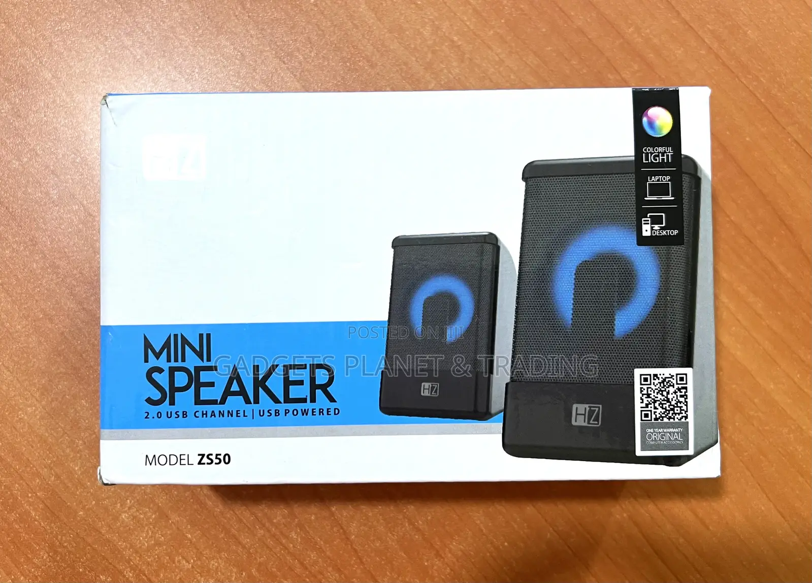 HEATZ ZS50 RGB Multi Media Speakers With AUX, USB Volume