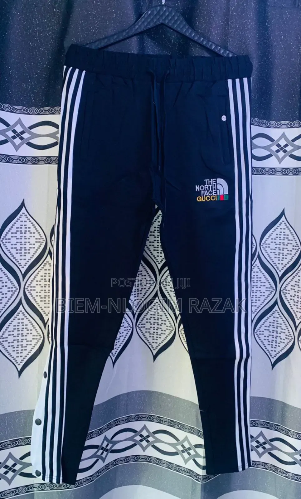 High Quality North Face Gucci Free Leg Joggers Available