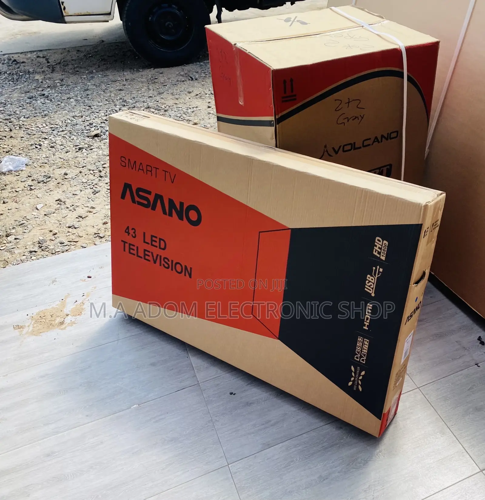 Energy Saving Asano 43” Digital Satellite Led Television.