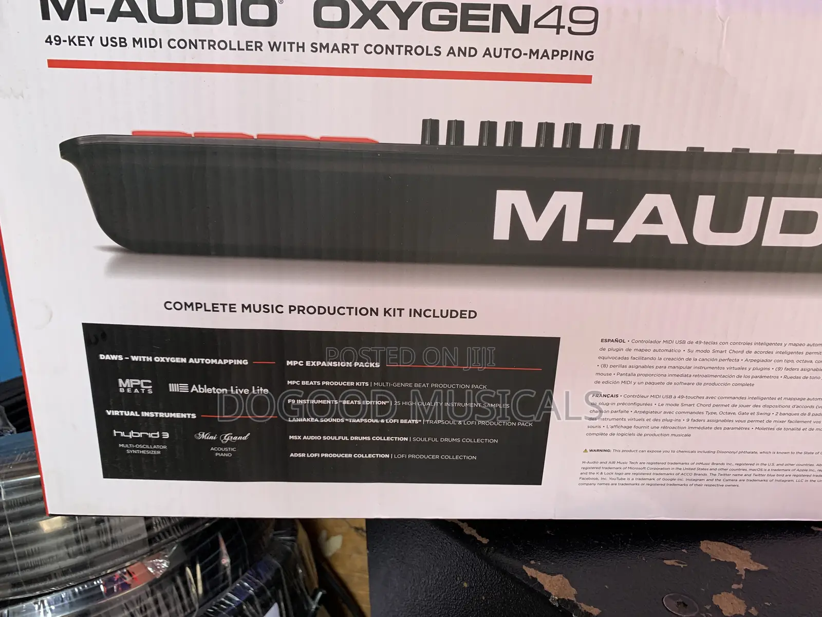 M-Audio Oxygen-49 Key USB Midi Keyboard