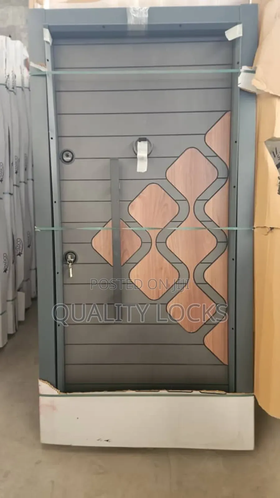 Single High Quality Gray Door