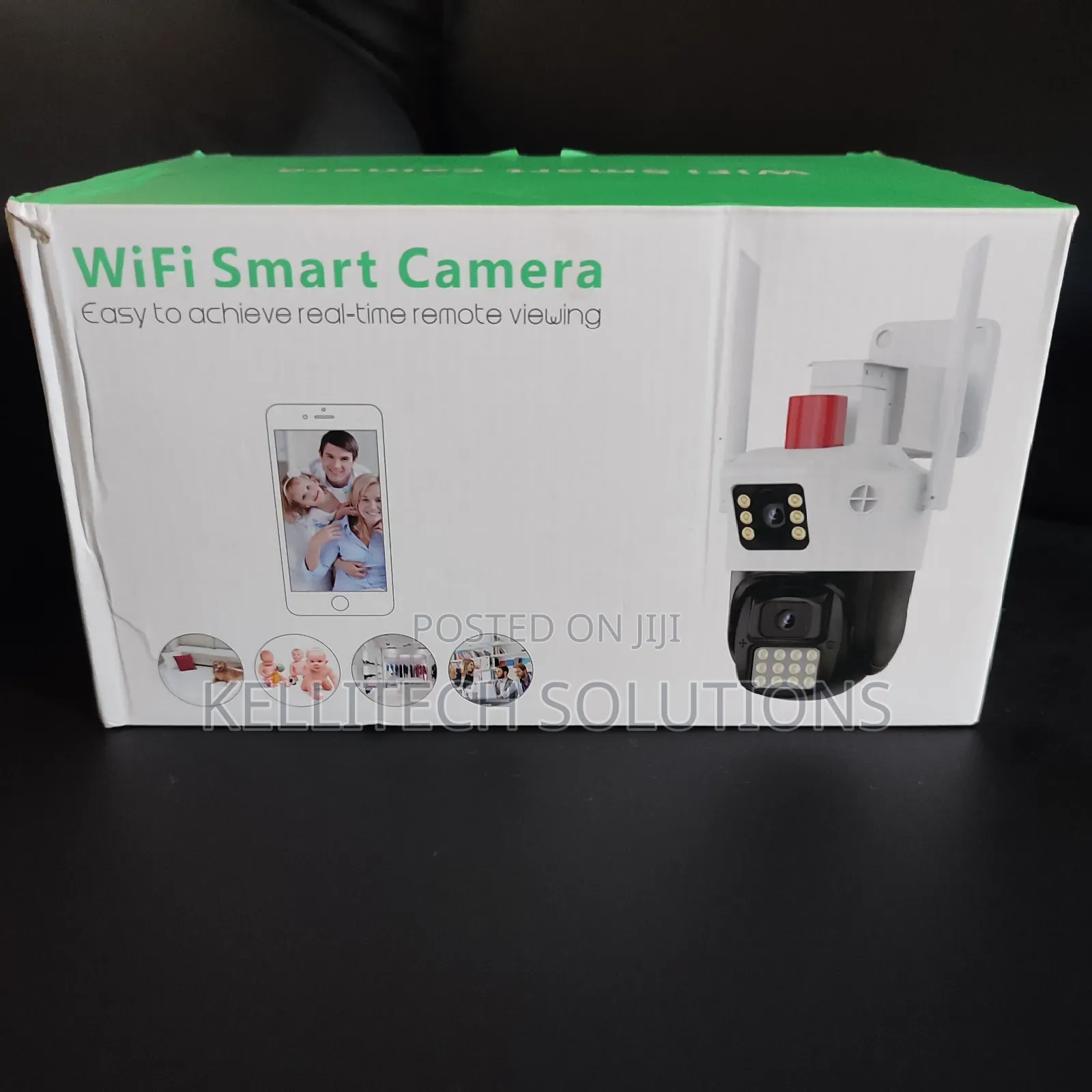 Wifi Smart 2in1 Dual Lens CCTV Camera