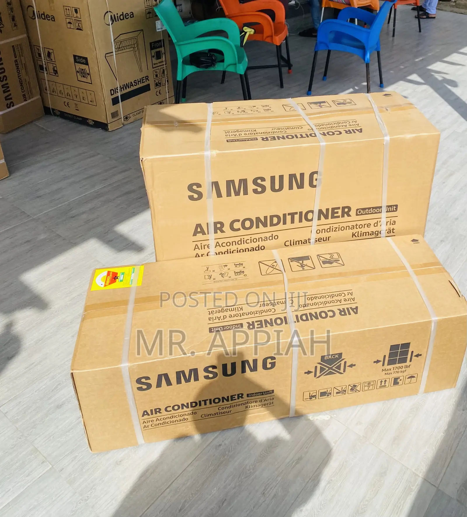 Durable Samsung Split Type 2.5hp Inverter Air Conditioner.